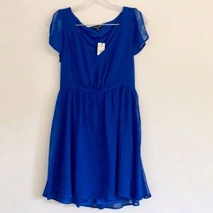 👗 Express Royal Blue Dress